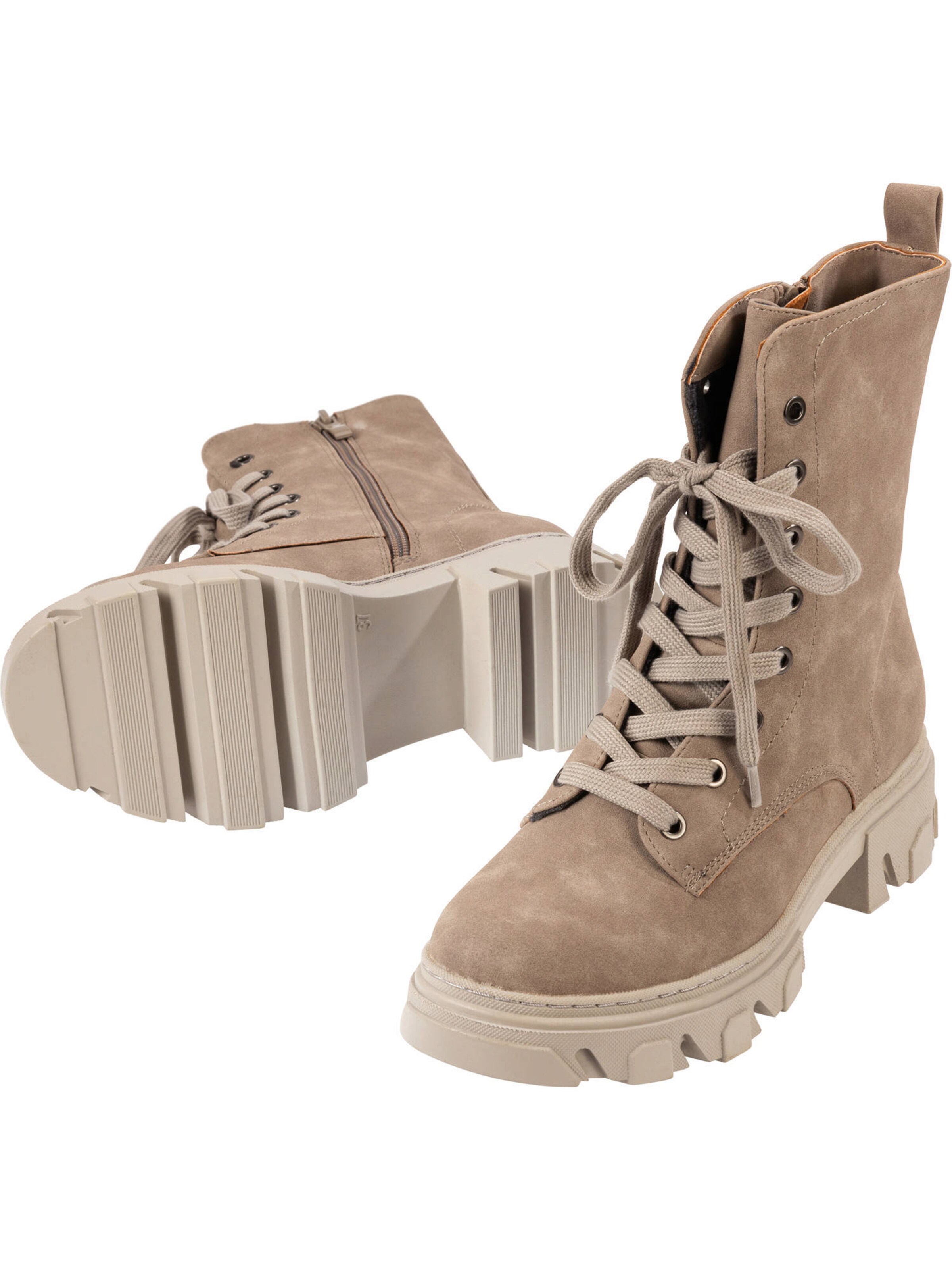 Bottines à lacets 'Lefkada' Palado en beige