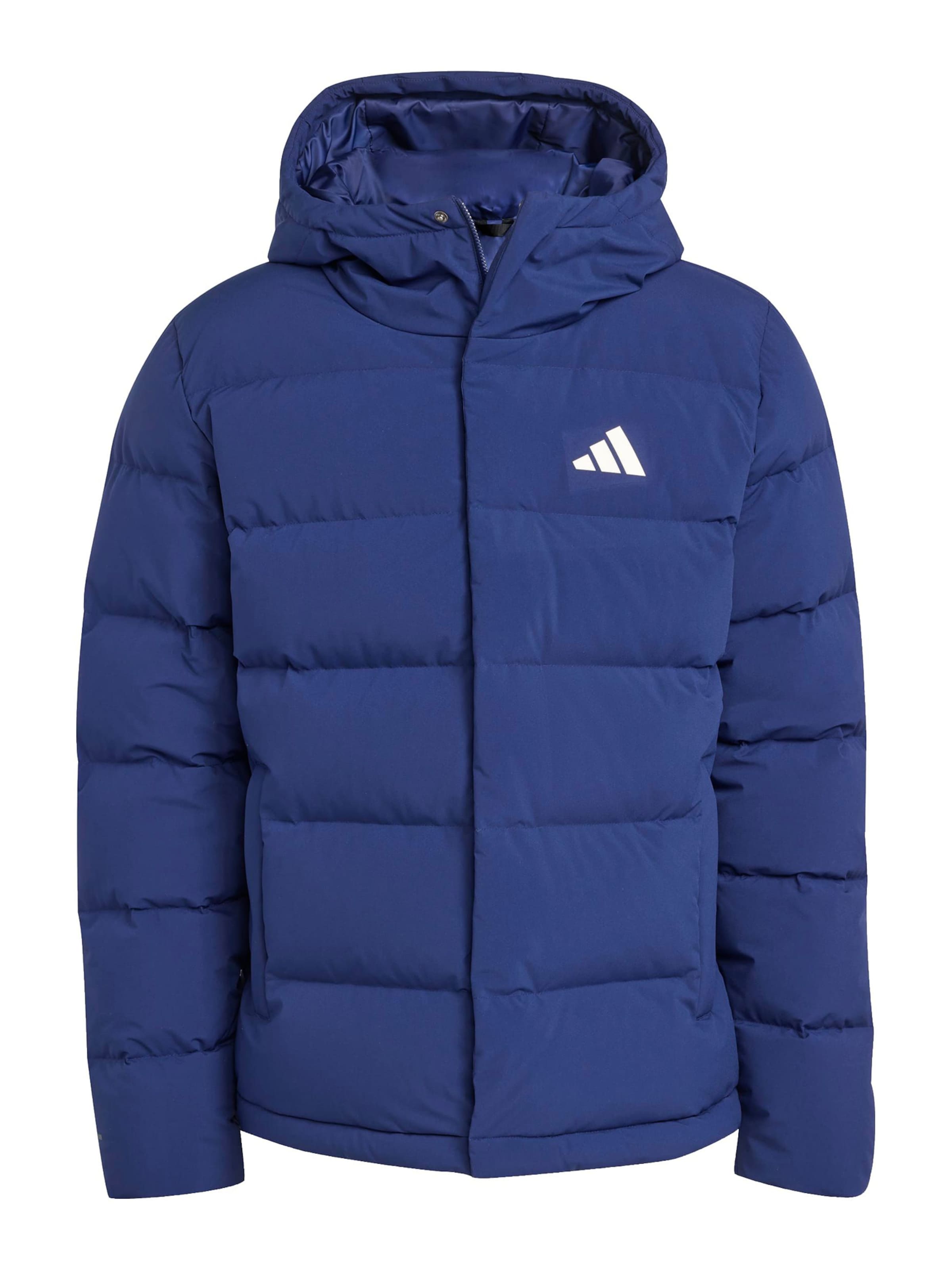 ADIDAS SPORTSWEAR Αθλητικό μπουφάν 'Helionic' σε μπλε: μπροστά