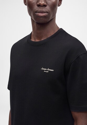 Samsøe Samsøe - Camiseta 'Sauni' en negro