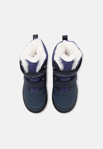 TOMMY HILFIGER Škornji za v sneg 'NIAGARA' | modra barva