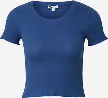 T-shirt 'CARA' Pepe Jeans en bleu : devant