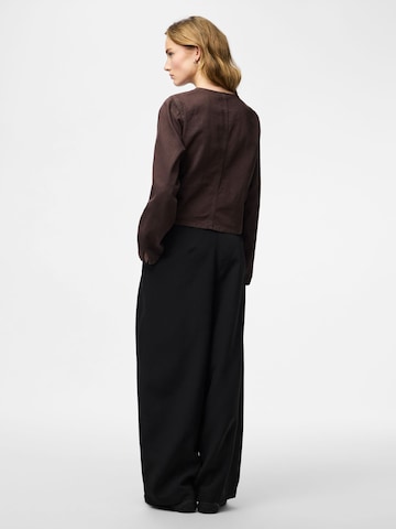 Chemisier 'PCFENNA' PIECES en marron