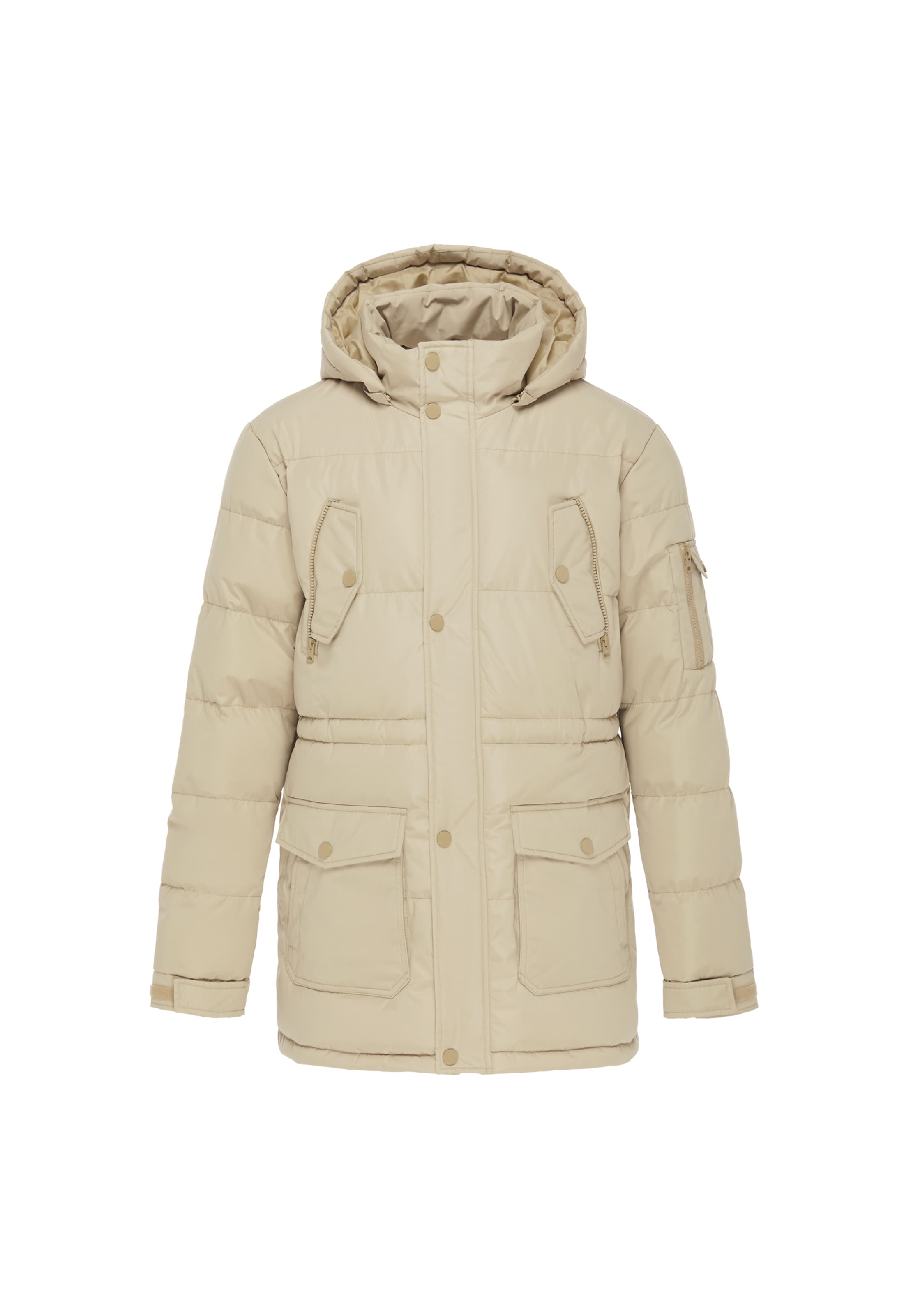 Mo Arctic Winter jacket in Beige: front