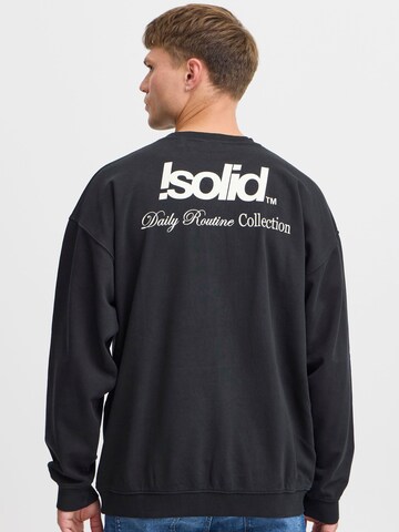 Felpa di !Solid in nero: frontale