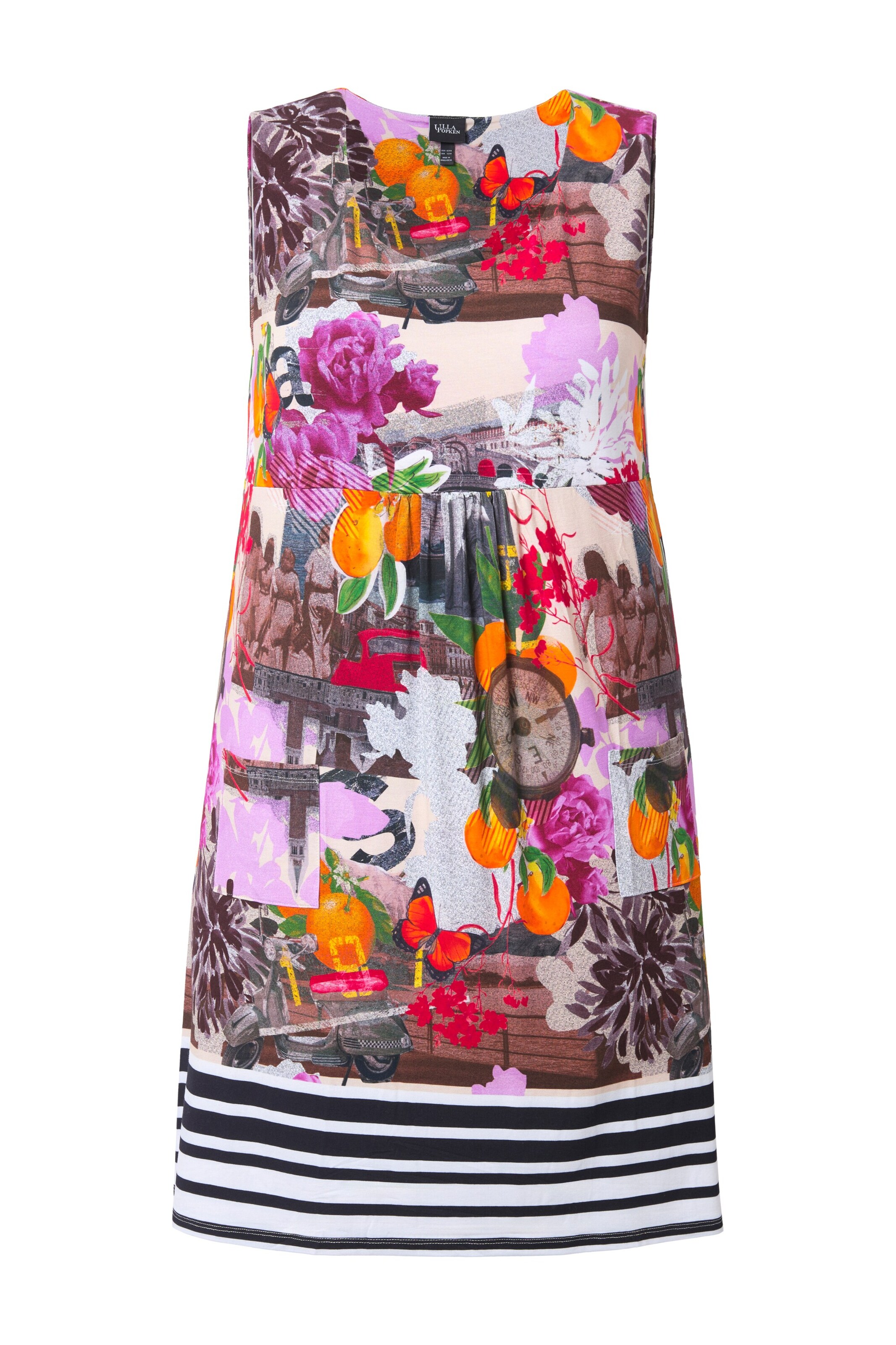 Ulla Popken Jurk in Gemengde kleuren: voorkant