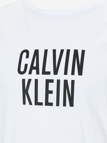 Calvin Klein Swimwear Regular Shirt 'Intense Power' in White