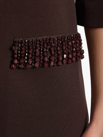 Robe 'Evinae' Ana Alcazar en marron