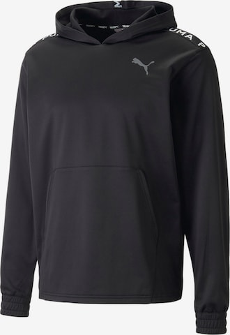 PUMA Sportsweatshirt in Schwarz: predná strana