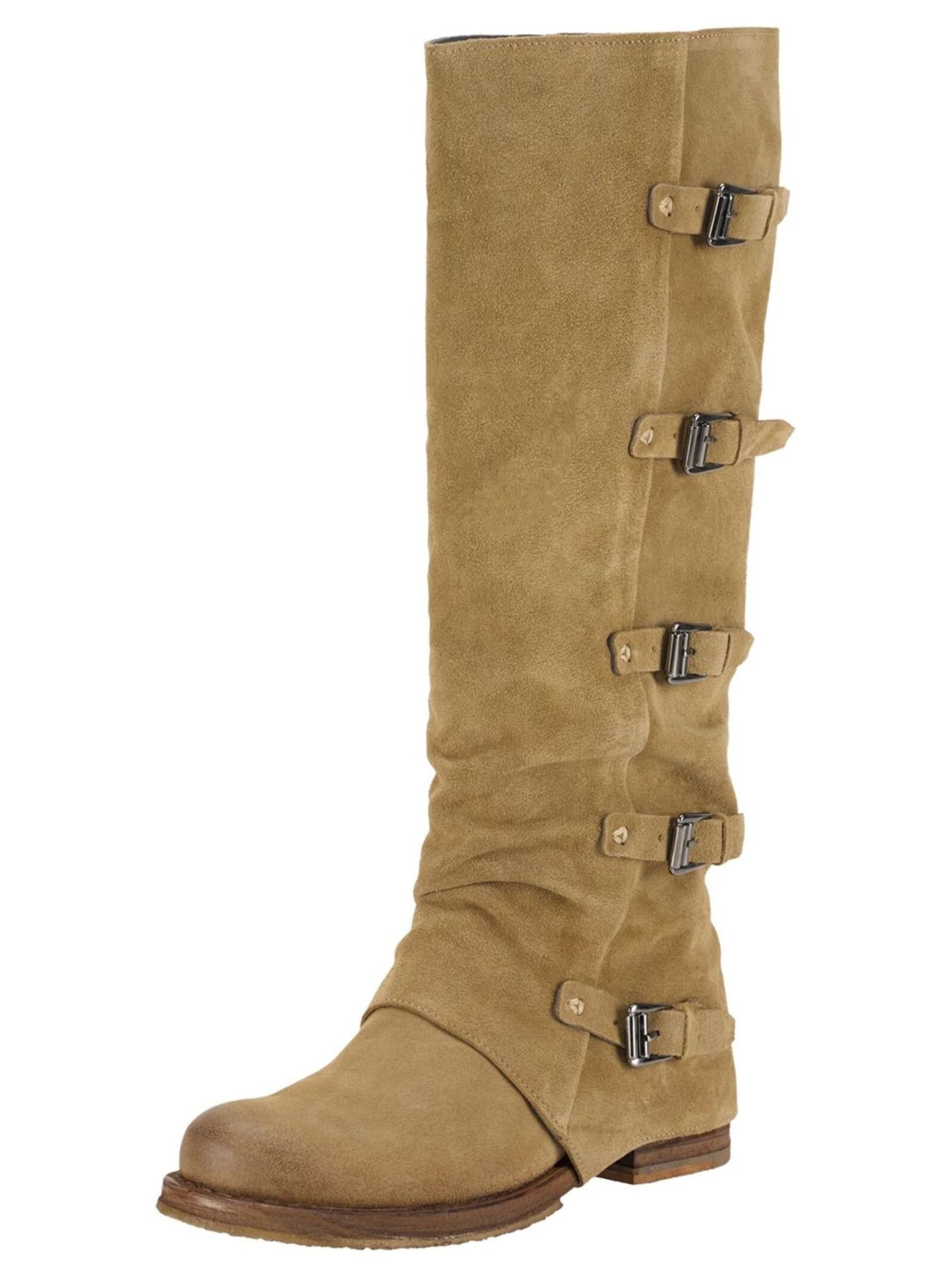 Bottes FELMINI en marron : devant