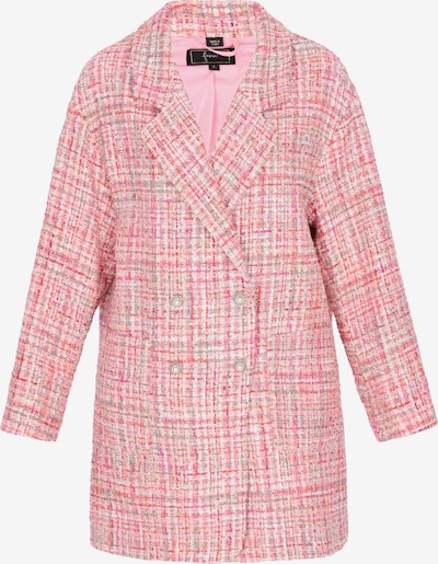 faina Mantel 'Festive' in pink / rot / weiß, Produktansicht