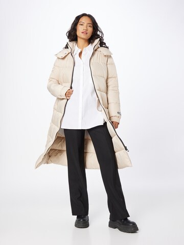 Cappotto invernale 'Favina' di HUGO in beige