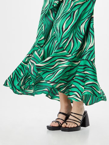 OBJECT - Vestido 'PAPAYA' en verde