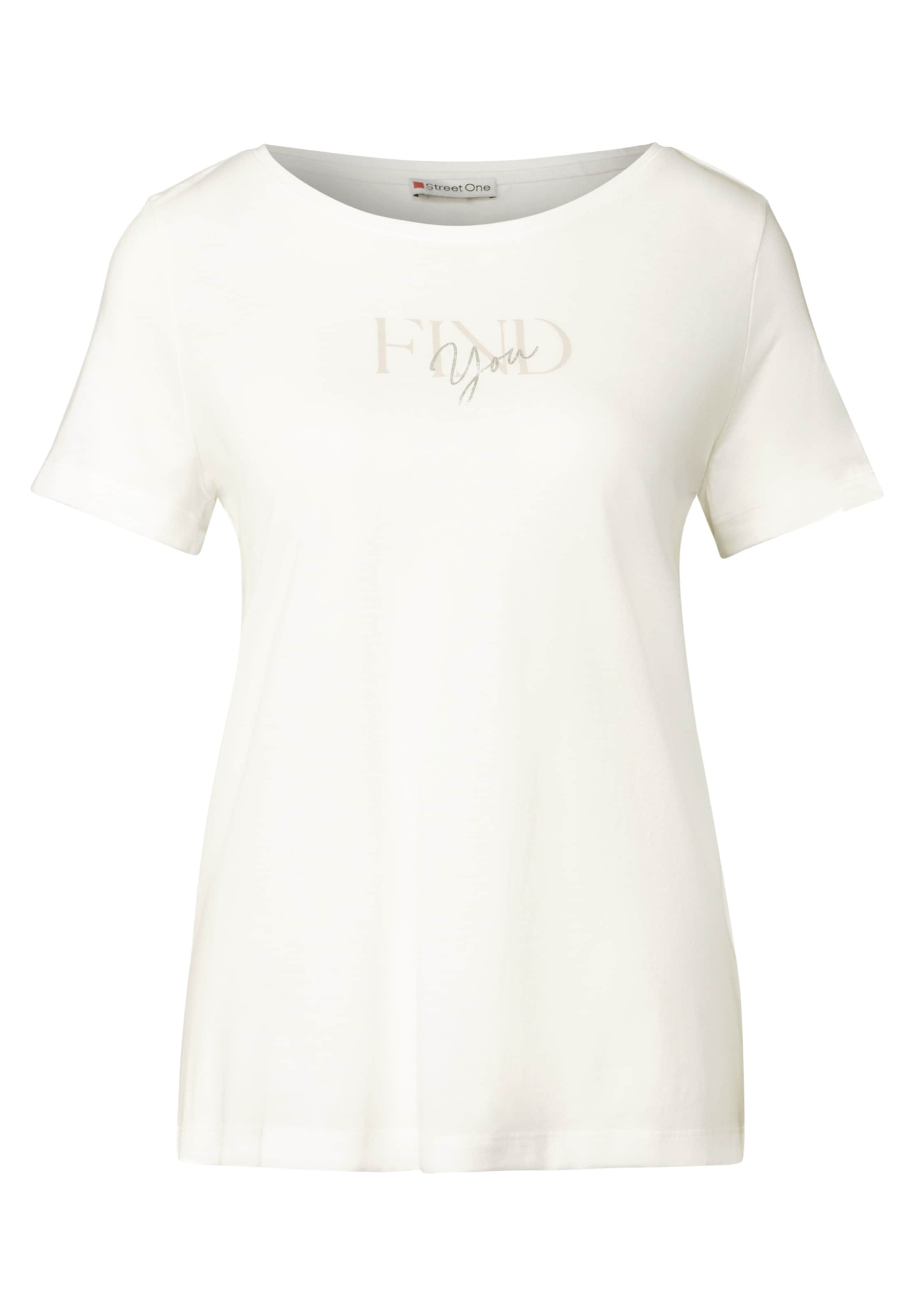 STREET ONE Shirt in White: front