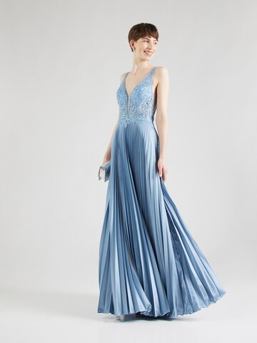 LUXUAR Evening Dress in Blue