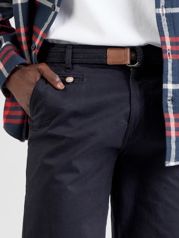 INDICODE Normální Chino kalhoty 'INConor' – černá