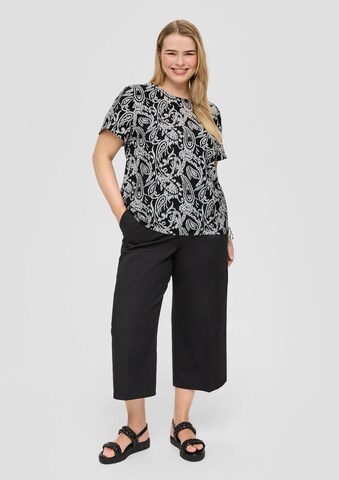Chemisier s.Oliver Red Label Plus en noir