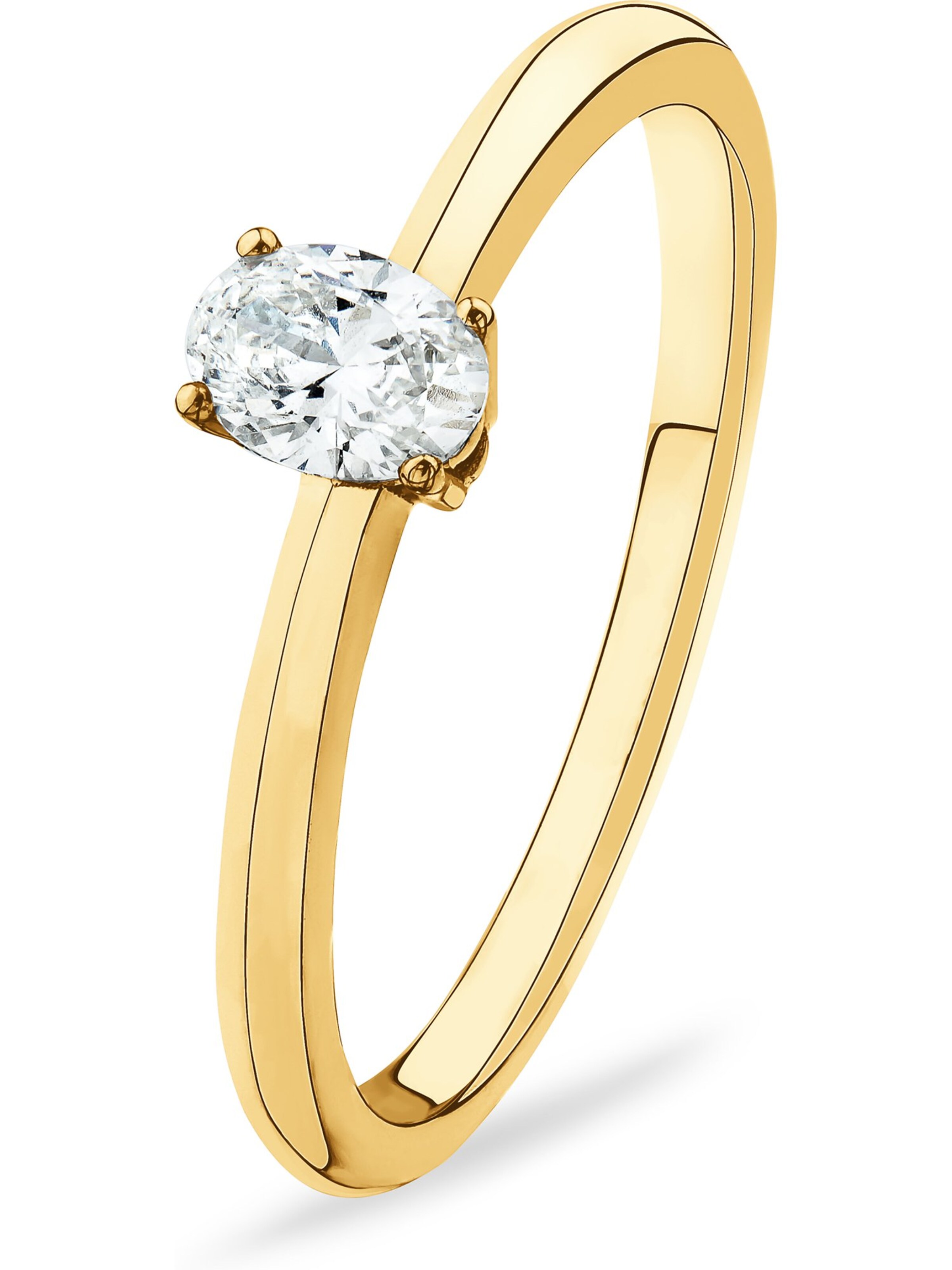 CHRIST Ring in Yellow: front