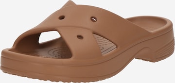 Crocs Pistokkaat värissä ruskea: etupuoli