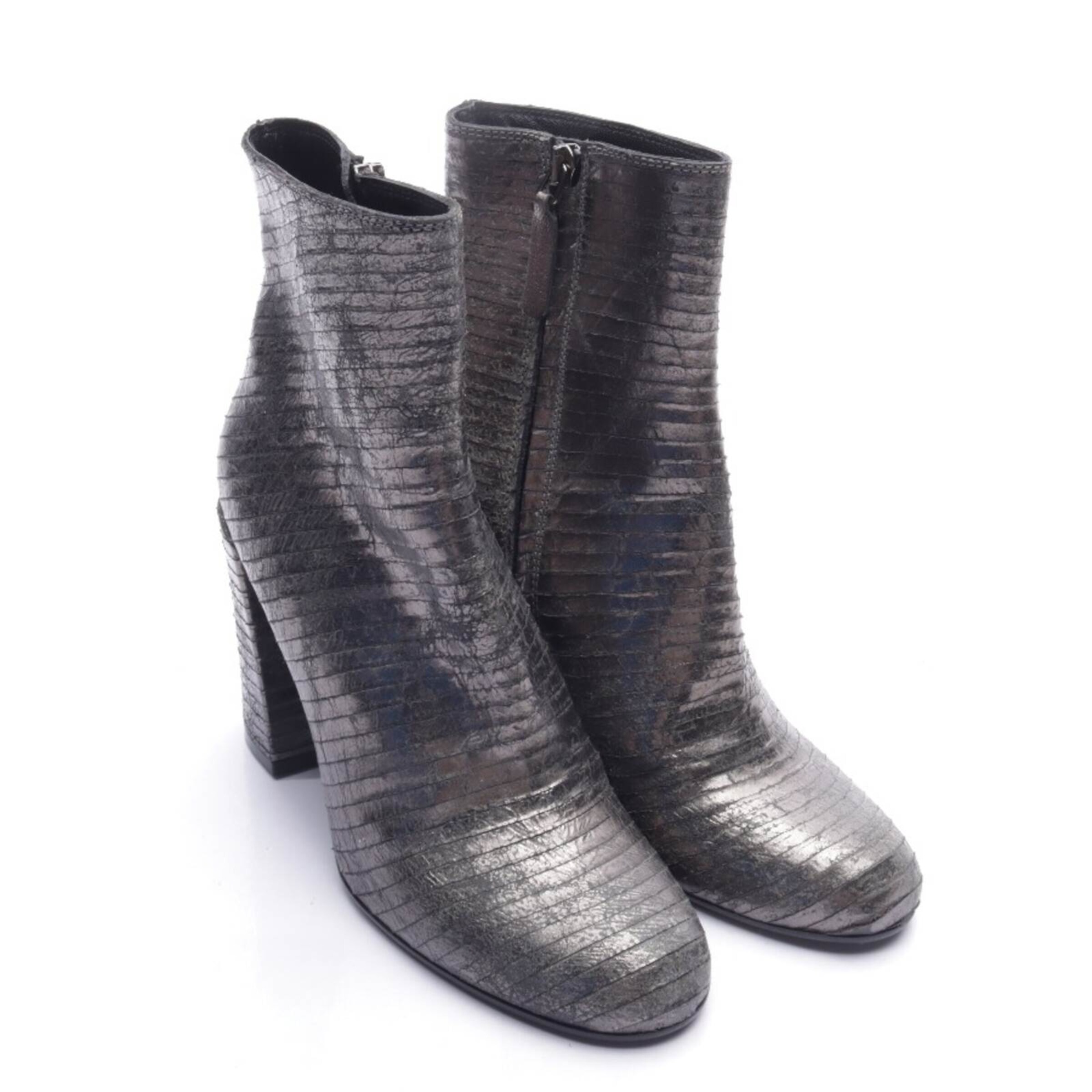 Schumacher Dress Boots in 38 in Grey: front