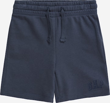 GAP Regular Trousers in Blue: front