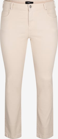 Zizzi Jean en beige clair, Vue avec produit