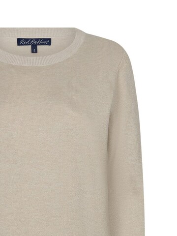 Red Button Knitted top 'RB sweet sparkle light sand' in Beige