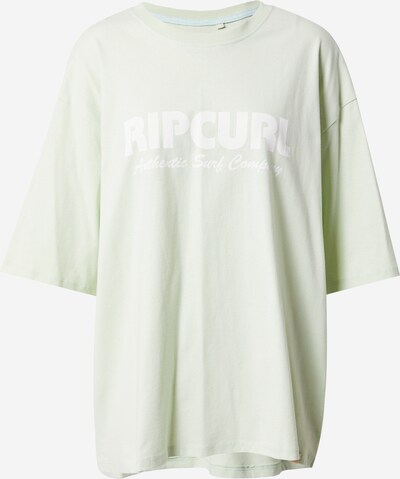 Tricou supradimensional RIP CURL pe verde mentă / alb, Vizualizare produs