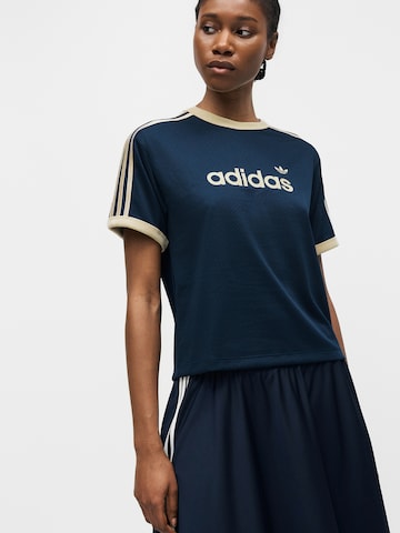 ADIDAS ORIGINALS - Camisa 'Linear' em azul
