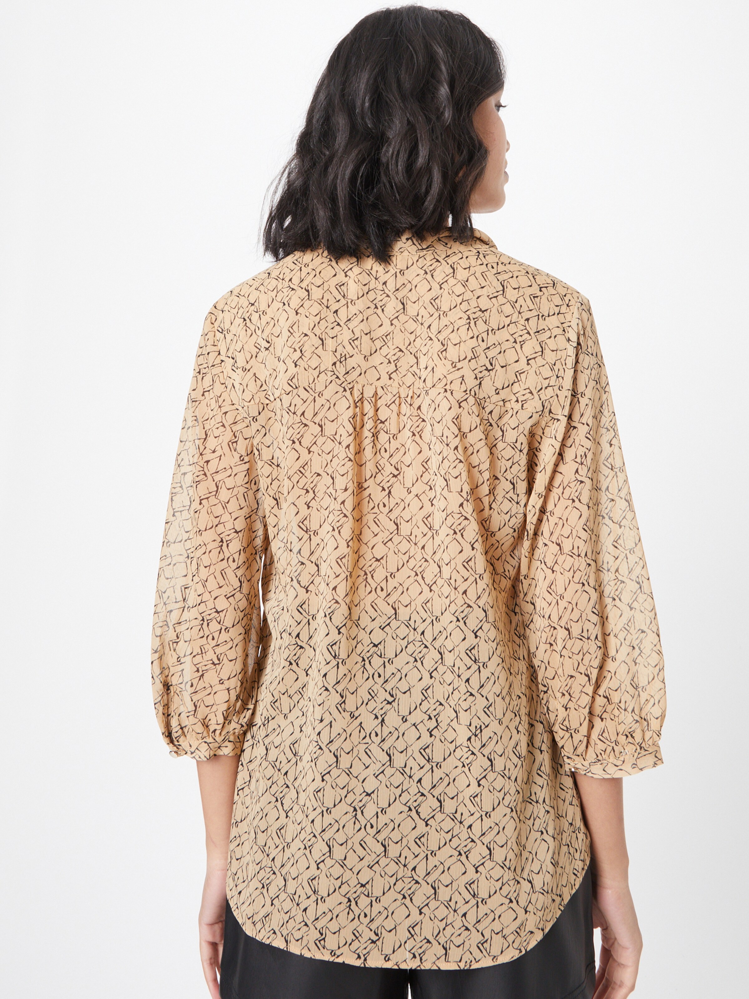 Frauen Große Größen s.Oliver BLACK LABEL Bluse in Hellbraun - EB38866 Frauen Große Größen s.Oliver BLACK LABEL Bluse in Hellbraun - EB38866