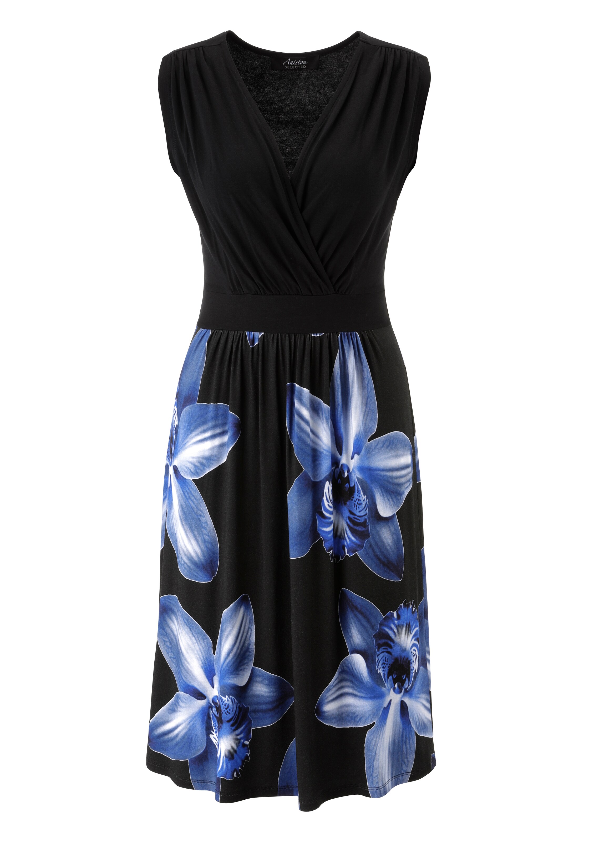 Aniston SELECTED Summer Dress in Black: front
