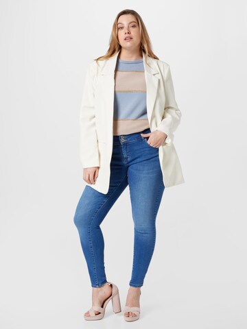 Skinny Jean 'Anna' ONLY Carmakoma en bleu