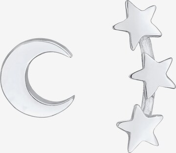 ELLI Ohrringe 'Astro' in Silber: predná strana