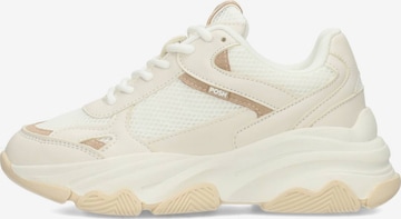 Baskets 'Gigi' POSH by Poelman en blanc : devant