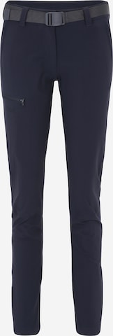 Maier Sports Regular Outdoorhose 'Inara Slim' in Blau: predná strana