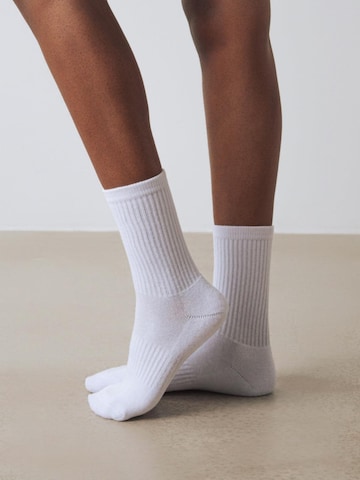 Honest Basics Athletic Socks 'Tennis Socks 3-Pack' in White