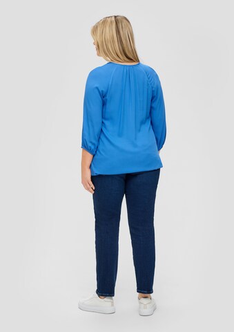 s.Oliver Red Label Big & Tall Blouse in Blue