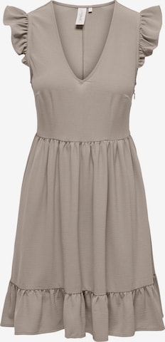 Robe 'METTE' ONLY en beige : devant