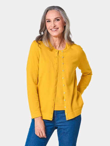 Cardigan Goldner en jaune : devant