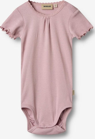 WHEAT - Pijama entero/body 'Edna' en lila: frente