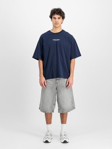 T-Shirt 'Studio Edition' ALPHA INDUSTRIES en bleu