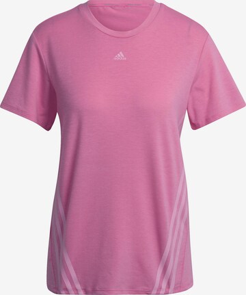 T-shirt fonctionnel 'Train Icons' ADIDAS SPORTSWEAR en rose : devant