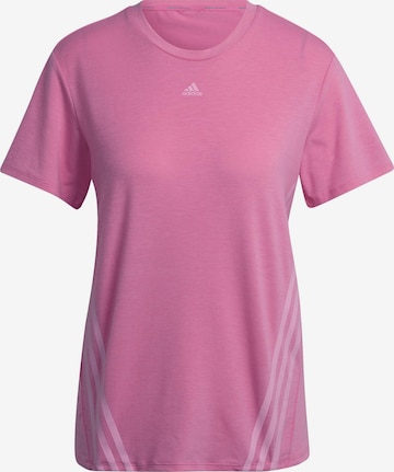 ADIDAS SPORTSWEAR Sportshirt 'Train Icons' in Pink: predná strana