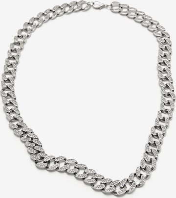 Pull&Bear Ketju värissä hopea: etupuoli