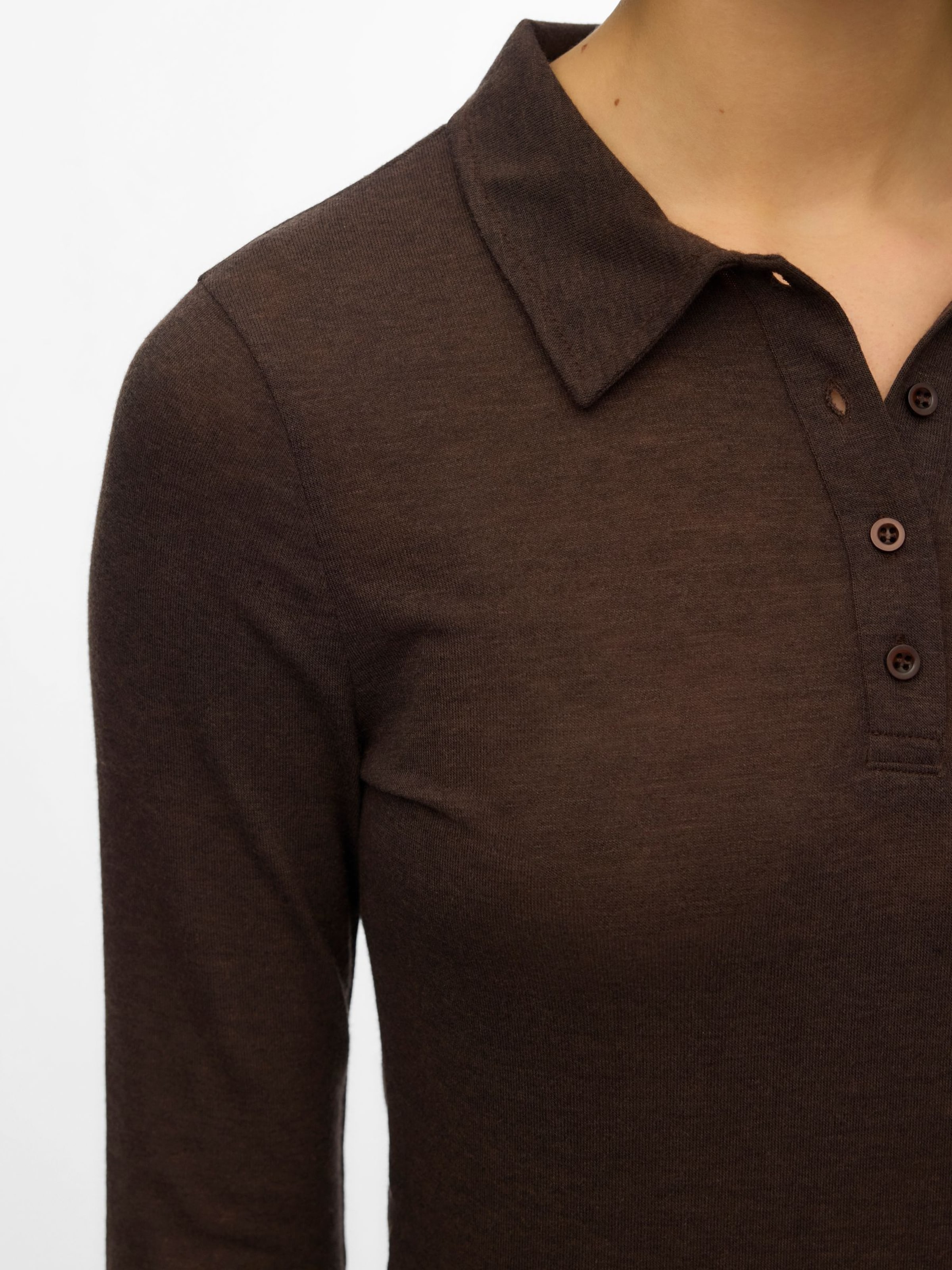 VERO MODA Overdel i brun