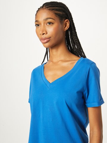 PIECES Shirt 'Ria' in Blauw