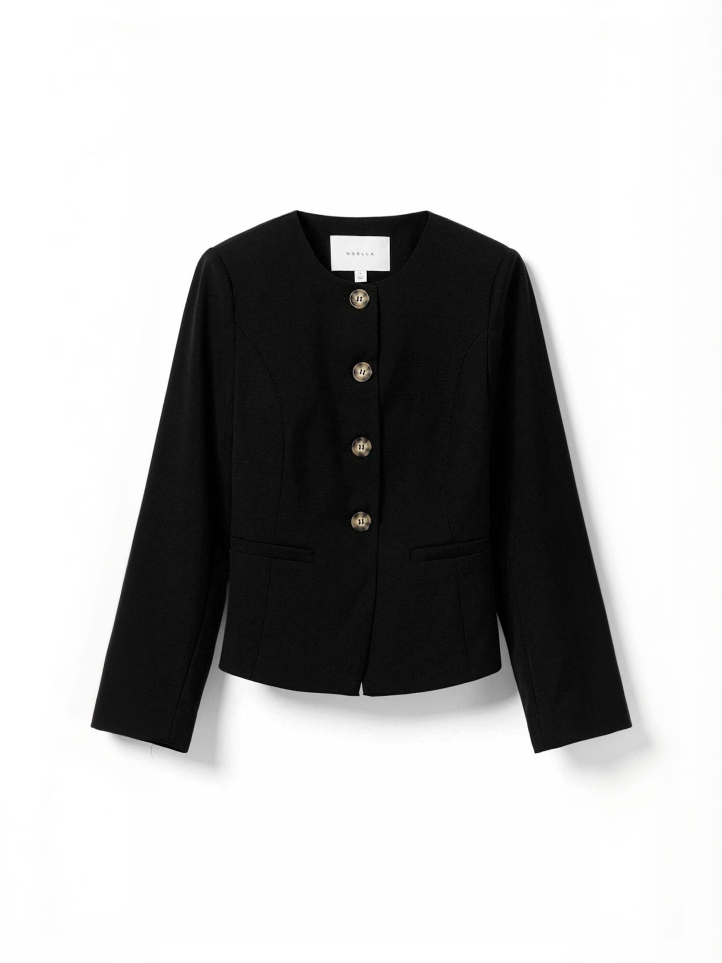 Blazer ' N-Kasaundra ' Noella en noir : devant
