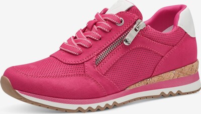 MARCO TOZZI Låg sneaker i rosa / vit, Produktvy