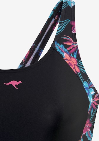 Maillot de bain sport KangaROOS en noir