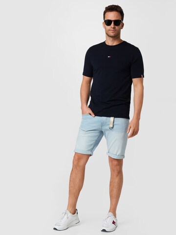 TOM TAILOR DENIM Regular Shorts in Blau