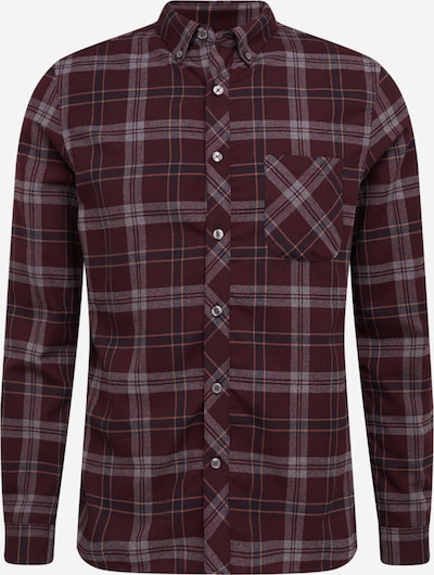Cămașă BURTON MENSWEAR LONDON pe albastru noapte / bordeaux, Vizualizare produs